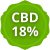 CBD 18%