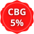 CBG 5%