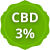 CBD 3%