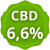 CBD 6,6%