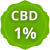 CBD 1%